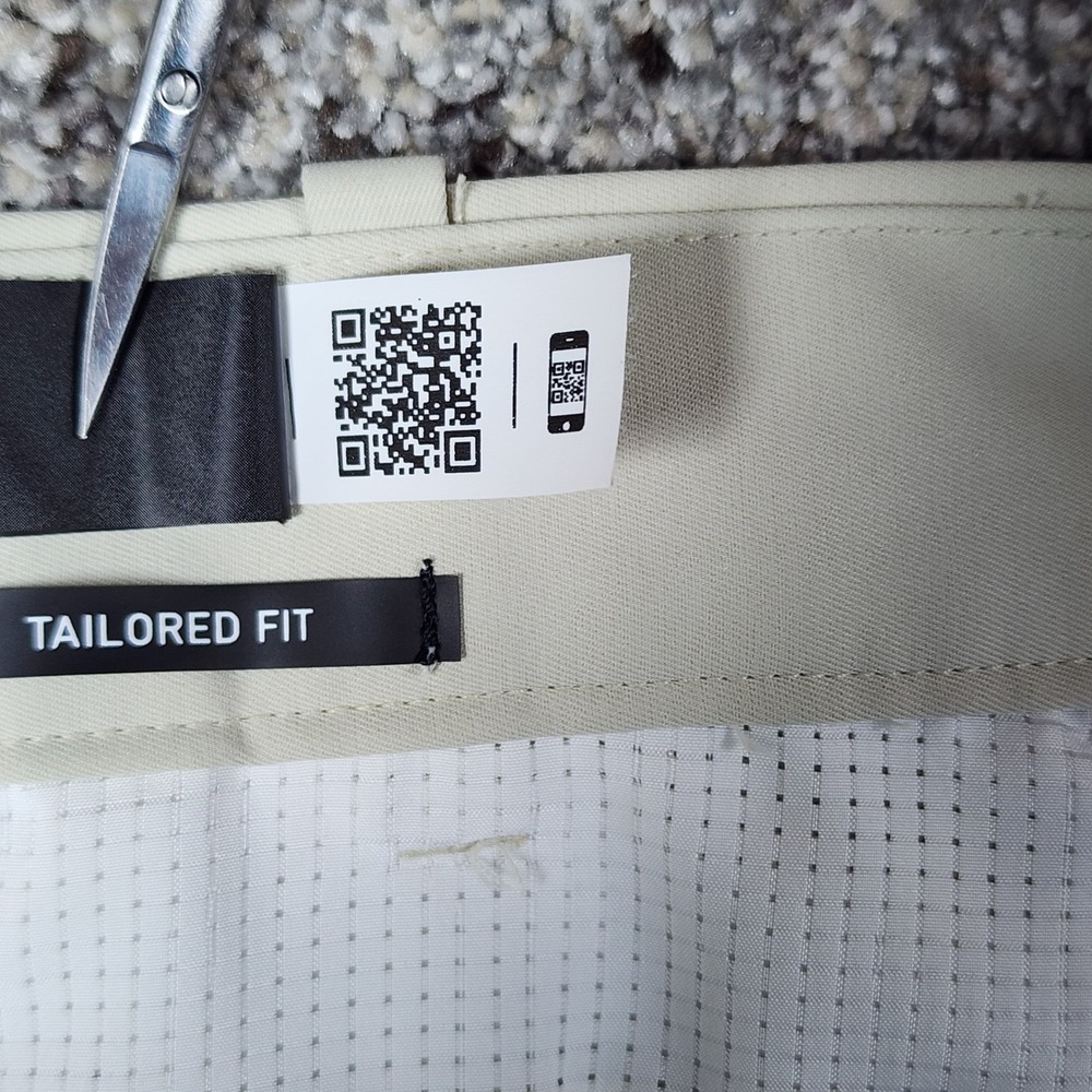 RLX Ralph Lauren Golf Shorts Mens 36 Tailored Fit Performance Beige Excellent - Picture 14 of 16